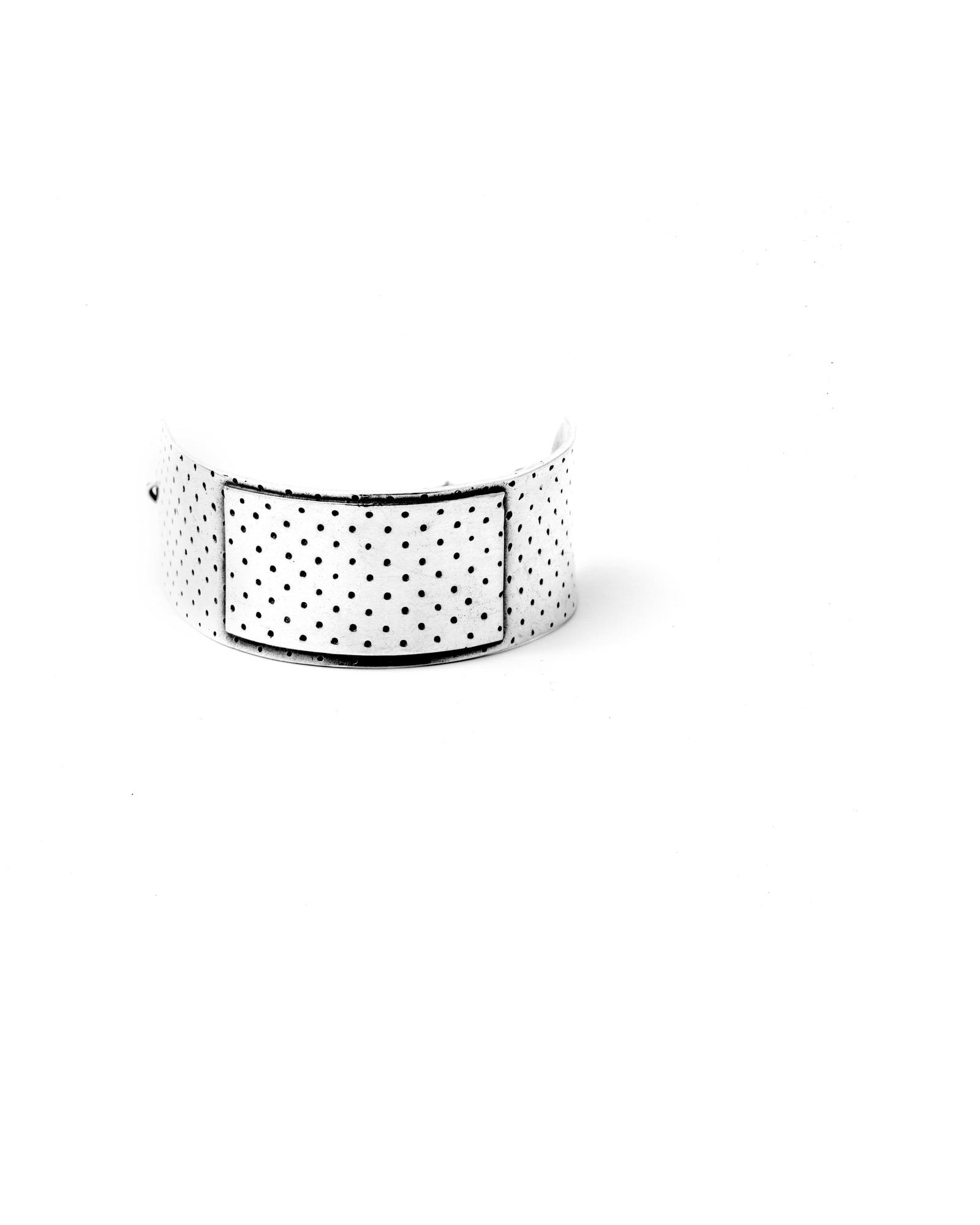 Ecchymose bracelet — argent massif — vue 2
