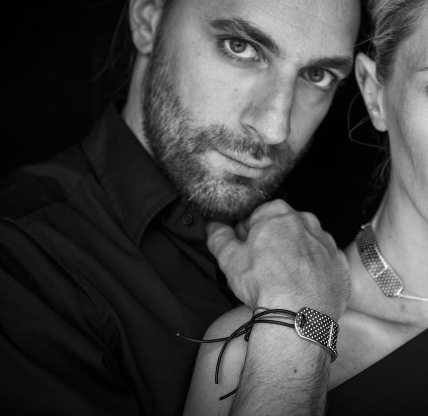 Ecchymose-HO bracelet — argent massif — vue 3