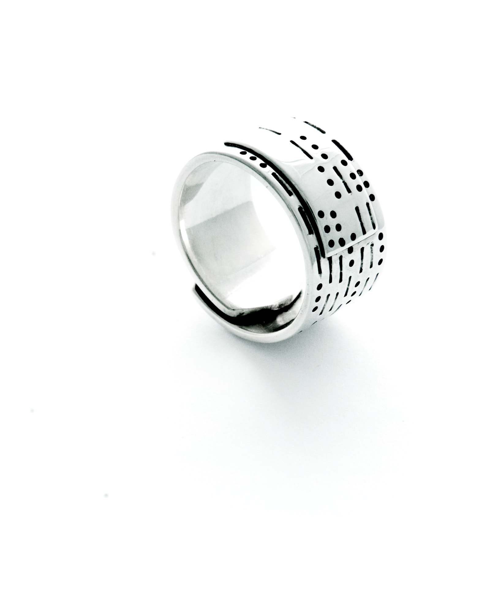 L’Espoir ring — argent massif
