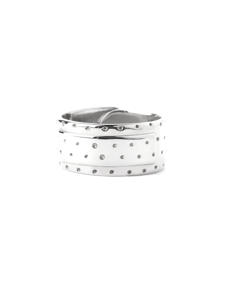 Lendemain II ring — Sterling silver 925 — view 2